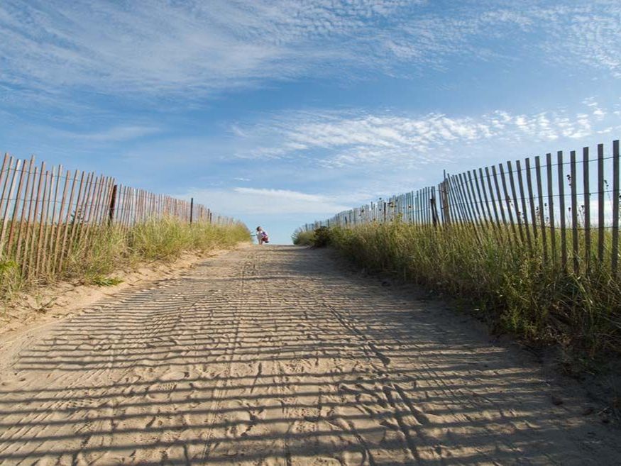 Sandy pathway